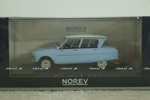 Citroën Ami 6 1966, Blue, 153523, Norev 1:43