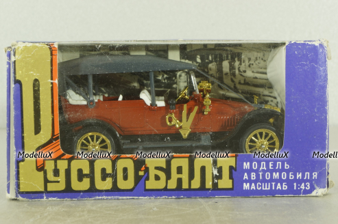 Руссо-Балт С24-40, ноябрь 90г.,Тантал/Радон 1:43