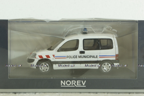 Citroën Berlingo Police Municipale 2004, white, 155725, Norev 1:43