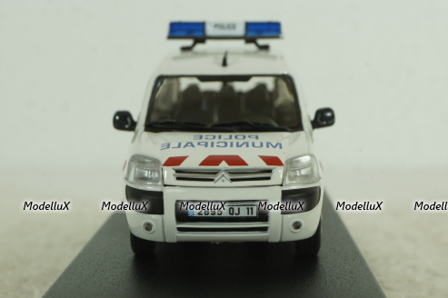 Citroën Berlingo Police Municipale 2004, white, 155725, Norev 1:43