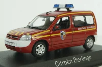 Citroën Berlingo Firefighters (Medical Assistance) 2004, red, 155722, Norev 1:43