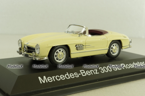 Mercedes 300 SL Roadster (W198) 1957, beige, 02531, Schuco 1:43