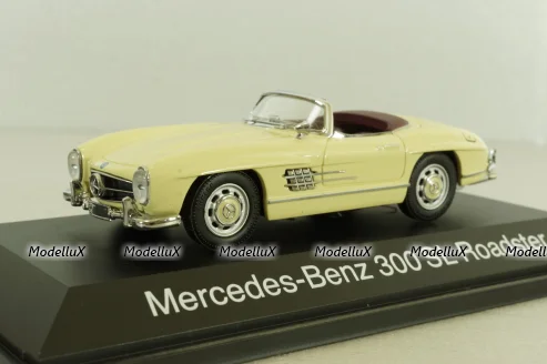Mercedes 300 SL Roadster (W198) 1957, beige, 02531, Schuco 1:43