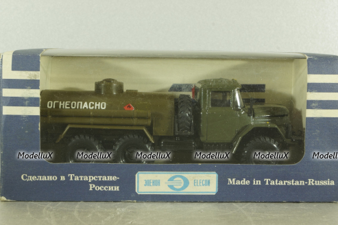 Зил-131 бензовоз, хаки, Элекон 1:43