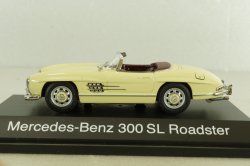 Mercedes 300 SL Roadster (W198) 1957, beige, 02531, Schuco 1:43