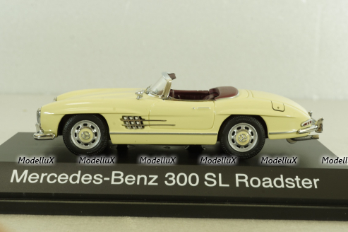 Mercedes 300 SL Roadster (W198) 1957, beige, 02531, Schuco 1:43