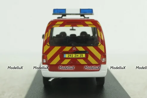 Citroën Berlingo Firefighters (Medical Assistance) 2004, red, 155722, Norev 1:43