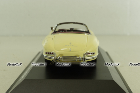 Mercedes 300 SL Roadster (W198) 1957, beige, 02531, Schuco 1:43