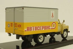 Газ-52 фургон Автосервис бежевый 1980г, TruckTyr 1:43