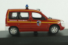Citroën Berlingo Firefighters (Medical Assistance) 2004, red, 155722, Norev 1:43