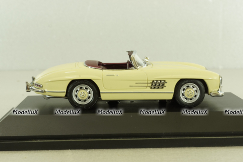 Mercedes 300 SL Roadster (W198) 1957, beige, 02531, Schuco 1:43
