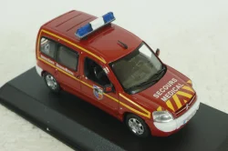 Citroën Berlingo Firefighters (Medical Assistance) 2004, red, 155722, Norev 1:43