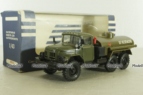 Зил-131 бензовоз, хаки, Элекон 1:43