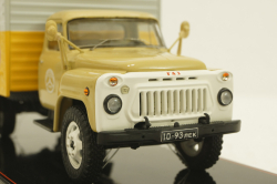 Газ-52 фургон Автосервис бежевый 1980г, TruckTyr 1:43