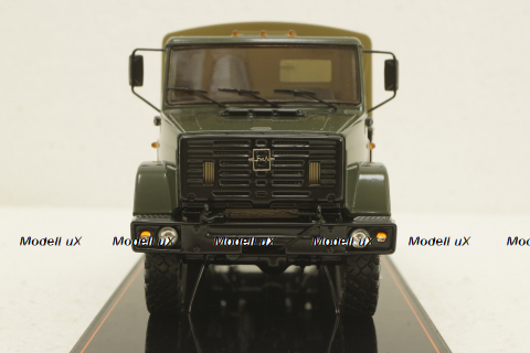 Зил-433420 6х6 с тентом, зеленый, TruckTyr 1:43