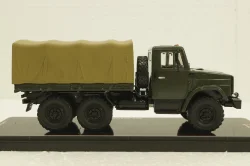 Зил-433420 6х6 с тентом, зеленый, TruckTyr 1:43