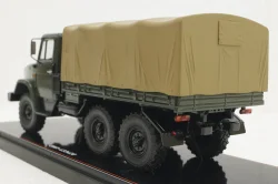 Зил-433420 6х6 с тентом, зеленый, TruckTyr 1:43