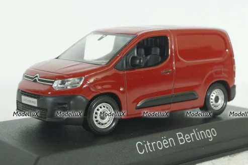 Citroen Berlingo 2018, red, 155771, Norev 1:43