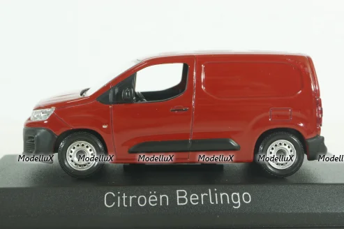 Citroen Berlingo 2018, red, 155771, Norev 1:43