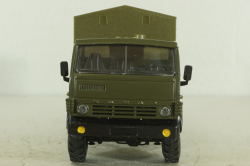 Камаз-43105 с тентом, поворотный мост, хаки, Элекон 1:43