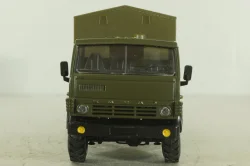 Камаз-43105 с тентом, поворотный мост, хаки, Элекон 1:43