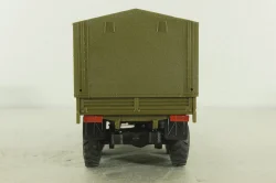 Камаз-43105 с тентом, поворотный мост, хаки, Элекон 1:43