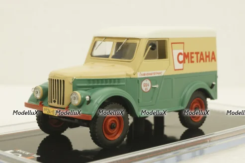 Газ-69 фургон Сметана, TruckTyr 1:43