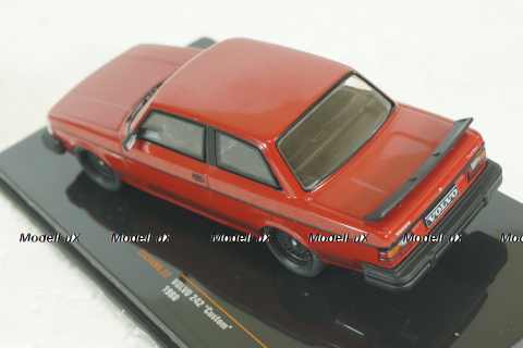 Volvo 242, custom, red, 1981, CLC549, IXO 1:43