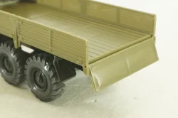 Камаз-43105 с тентом, поворотный мост, хаки, Элекон 1:43
