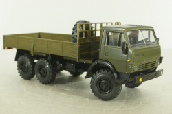 Камаз-43105 с тентом, поворотный мост, хаки, Элекон 1:43