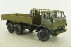 Камаз-43105 с тентом, поворотный мост, хаки, Элекон 1:43