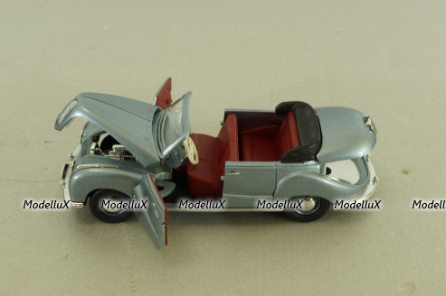BMW 501 Cabriolet 1951, light blue, 81037, Schuco 1:43 