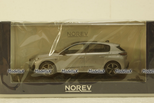 Peugeot 308 GT 2021 Artense Grey, 473931, Norev 1:43