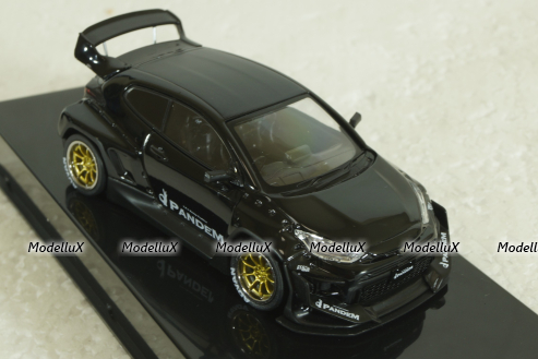 Toyota Pandem GR Yaris, black, MOC340, IXO 1:43