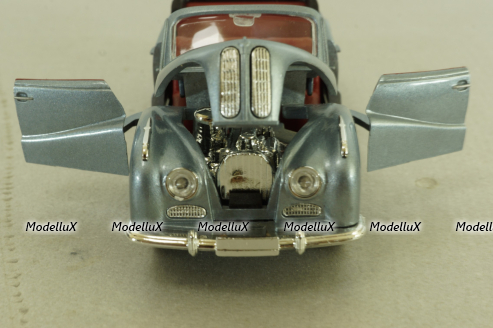 BMW 501 Cabriolet 1951, light blue, 81037, Schuco 1:43 