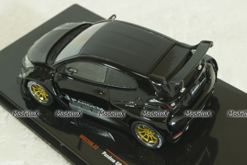 Toyota Pandem GR Yaris, black, MOC340, IXO 1:43