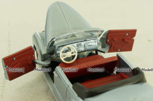 BMW 501 Cabriolet 1951, light blue, 81037, Schuco 1:43 