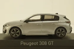 Peugeot 308 GT 2021 Artense Grey, 473931, Norev 1:43