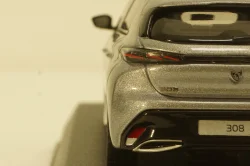 Peugeot 308 GT 2021 Artense Grey, 473931, Norev 1:43