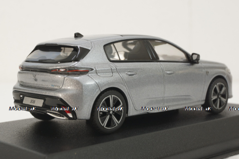 Peugeot 308 GT 2021 Artense Grey, 473931, Norev 1:43
