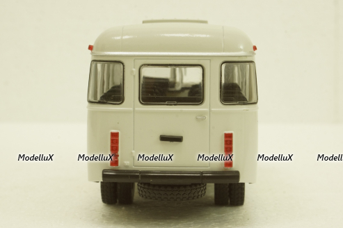 Кавз-3976, бежевый/серый, АвтоИстория 1:43