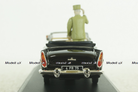 Simca V8 Chamboard Presidentielle 1960 W/Figure General de Gaulle, Norev 1:43