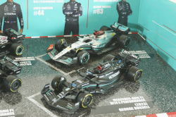 Mercedes AMG Petronas Set F1 4X W14 Team, Набор болидов Mercedes GP из 4х машин Формула 1 , BU38093-PACK, Bburago 1:43