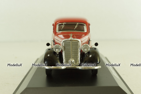 Mercedes 170V (W136) Covered wagon 1946, red,  02253, Schuco 1:43
