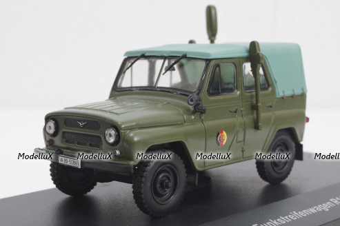 Уаз-469Б, Gelande-Funkstreifenwagen R1125, NVA 1975, CCC079, Cars&Co 1:43