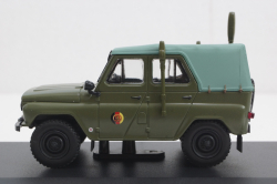 Уаз-469Б, Gelande-Funkstreifenwagen R1125, NVA 1975, CCC079, Cars&Co 1:43