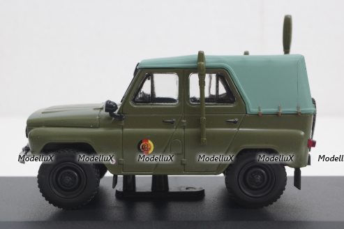 Уаз-469Б, Gelande-Funkstreifenwagen R1125, NVA 1975, CCC079, Cars&Co 1:43