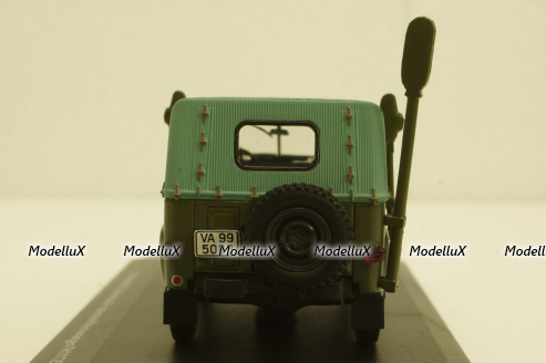 Уаз-469Б, Gelande-Funkstreifenwagen R1125, NVA 1975, CCC079, Cars&Co 1:43