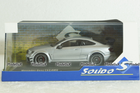 Mercedes C63 AMG (W204) 2011, grey, S4311604, Solido 1:43