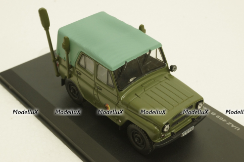 Уаз-469Б, Gelande-Funkstreifenwagen R1125, NVA 1975, CCC079, Cars&Co 1:43